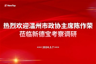 Berita Perusahaan|Menyambut Hangat Ketua CPPCC Wenzhou Untuk Mengunjungi Deba...